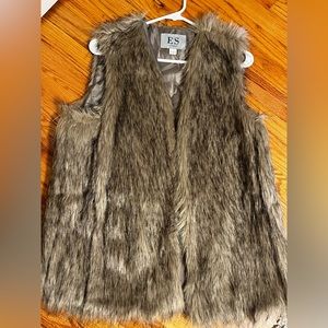Faux Fur Women’s Vest